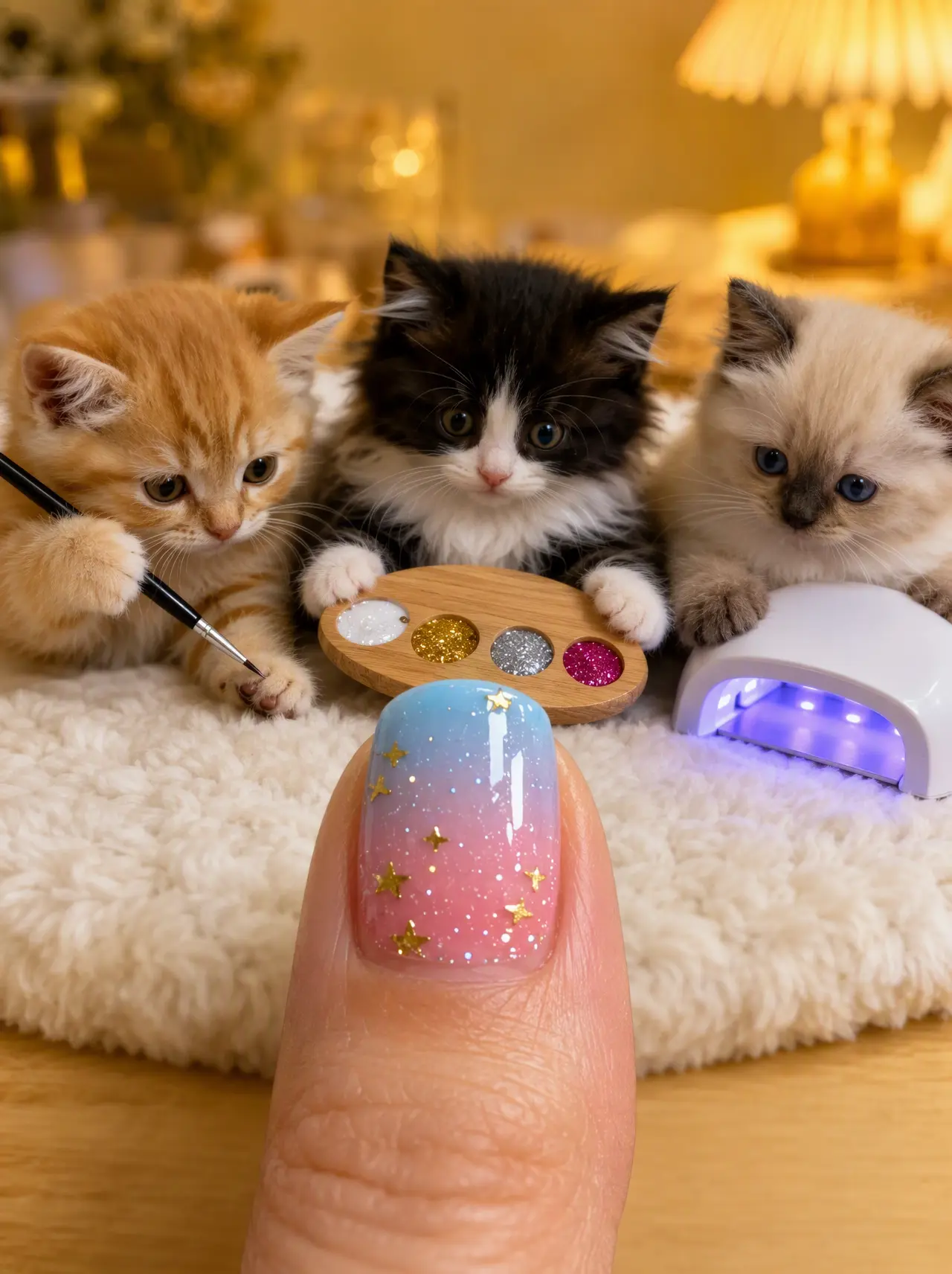 social media-Kitten Manicure