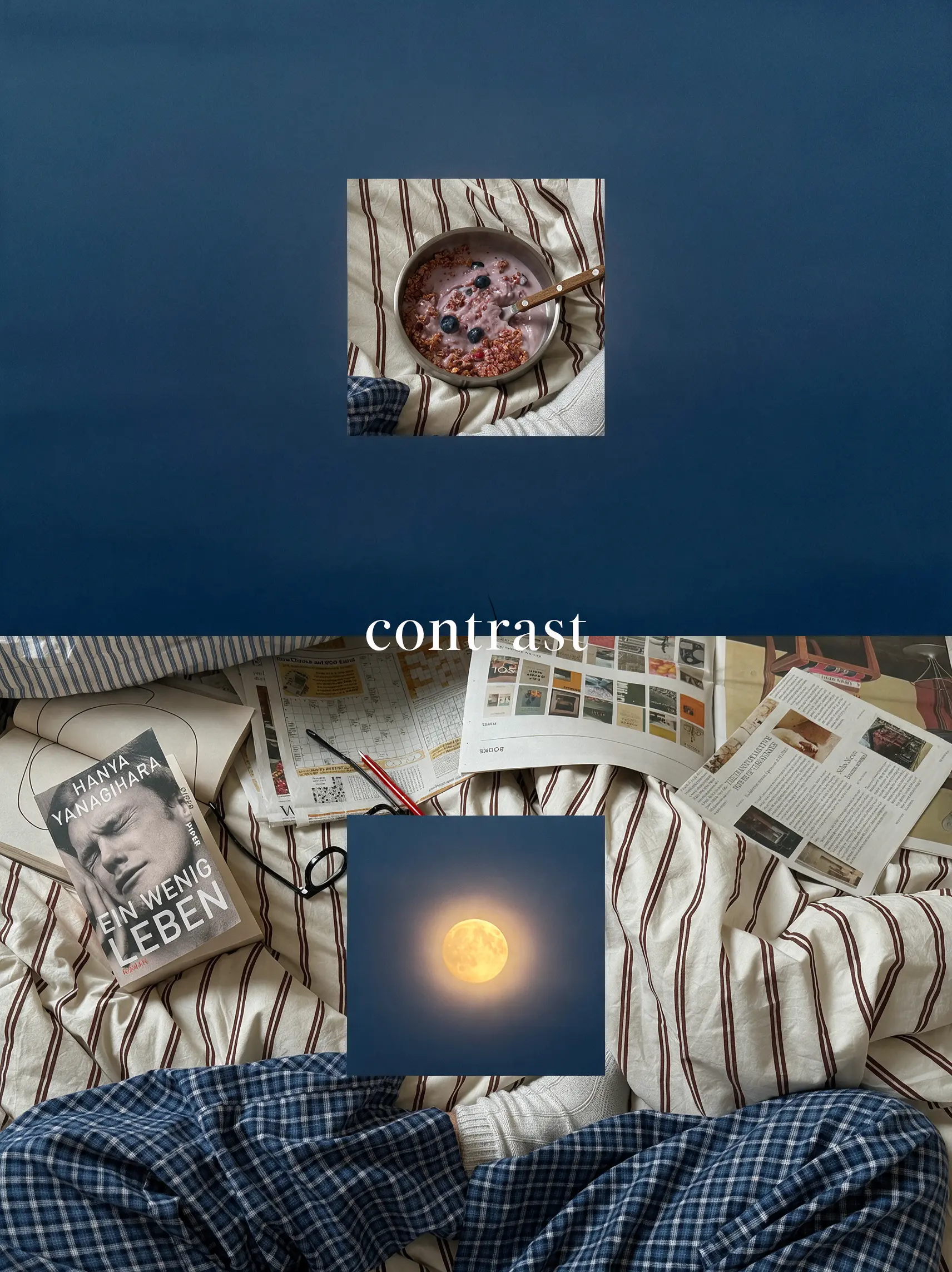 social media -contrast