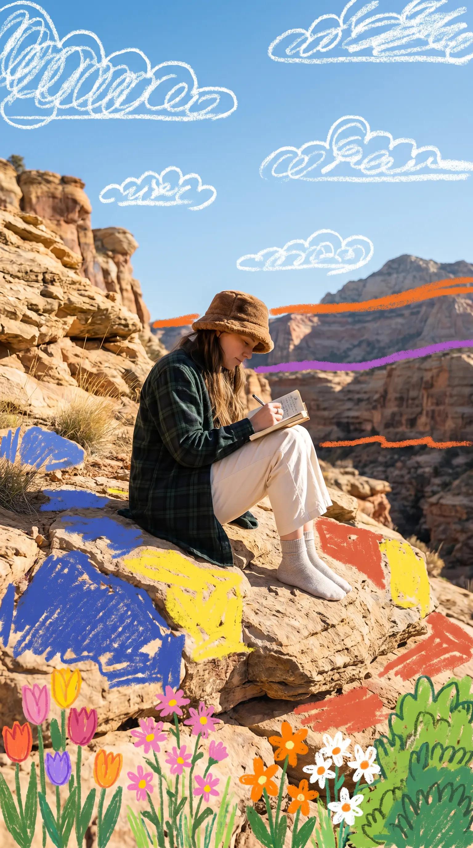 social media - Crayon Canyon Reader