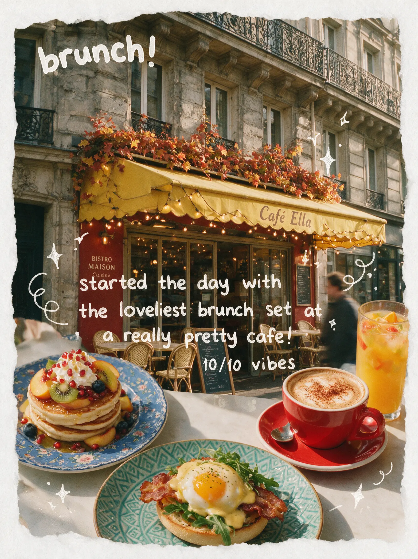 social media - Paris Cafe Brunch