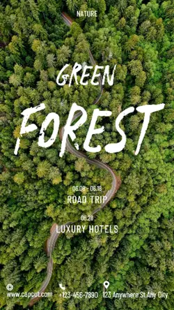 travel forest Minimalist