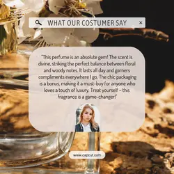Beauty & Perfume Testimonial Review Instagram Post