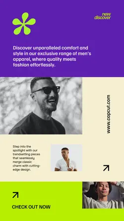 3 Multi-product Image + Men's Clothes Simple