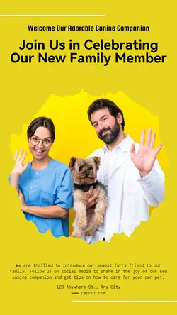 Pet industry Announcement