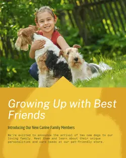 Pet industry Announcement