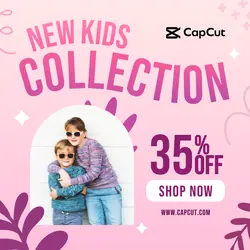 New Kids Collection Fashion Promo Instagram Post