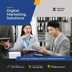 Modern Digital Marketing Solutions Instagram Post