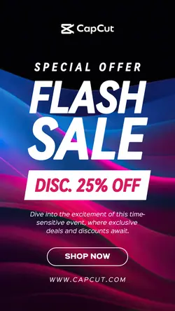 January Track Discount Info Instagram Story