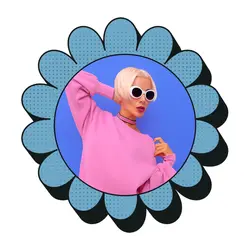 Non-Marketing Instagram Profile Photo Simple Flower Aesthetic