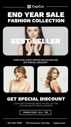 End Year Fashion Collection Promotion