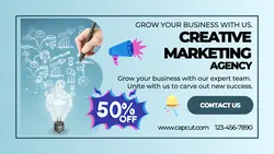 Business Creative Marketing Agency Twitter Post