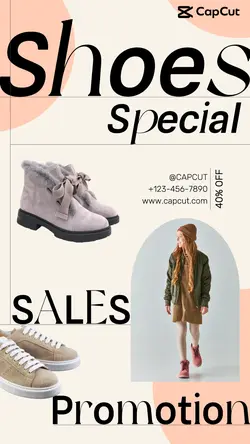 Clothing shoes promotions minimalism