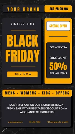Black Friday Sale Instagram Story