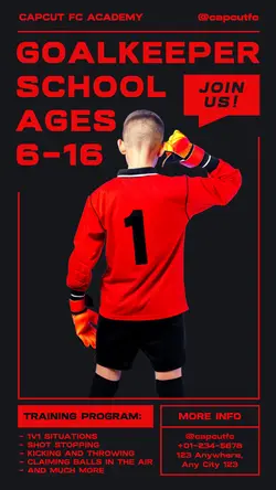 Other Goalkeeper Class Service Instagram Story