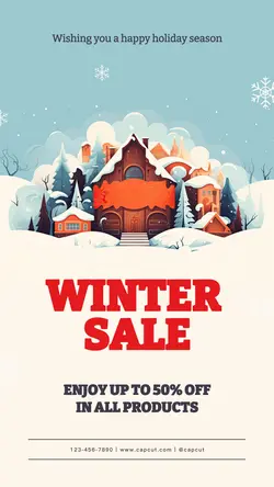 Other Industries Winter Sale Instagram Story