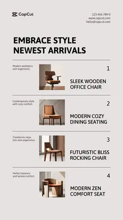 Furniture Product Display Tiktok