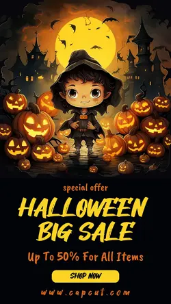 Halloween Big Sale Instagram Story