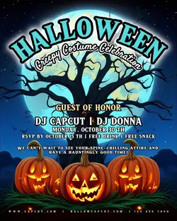 Halloween Invitation Instagram Potrait