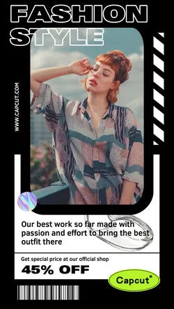PRODUCT DISPLAY FASHION STYLE INSTAGRAM STORY