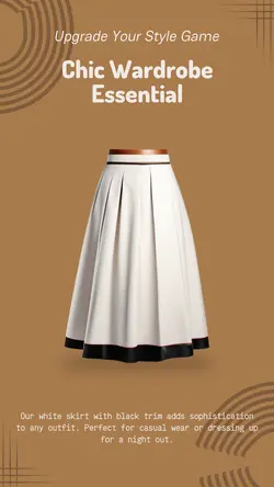 Clothing & Shoes Menu