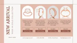 Fashion Industry Ring Display Product Twitter Post