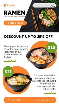 3 Multi-Product Image Food Promotional Activities