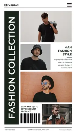 Fashion Collection Display 4 Multi-Image Product