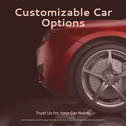 Cars & Auto parts Social Cards
