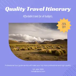 Travel industry Product Display