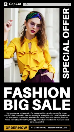 Fashion Big Sale Instagram Story