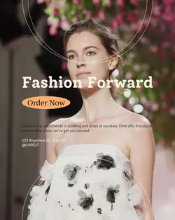Clothing & Shoes Menu