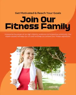 Workout & Fitness Invitation