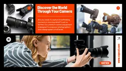 Electronics Camera Product Display Twitter Post