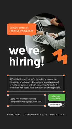 Business Hiring Instagram Story