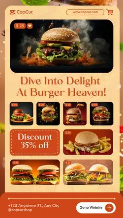 9 Multi-Product Image Food Product Display