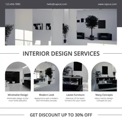 Interior Design Service Instagram Post