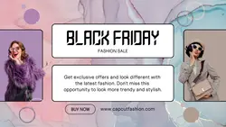 Black Friday Fashion Promotion YouTube Intro