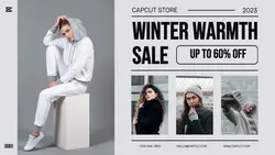 Fashion Winter Twitter Post
