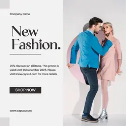 New Fashion Fashion Industry Instagram Post