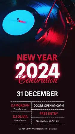Other Industries 2024 New Year Party Promotion