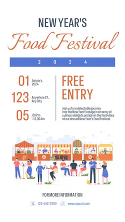 Food & Beverages New Year Food Festival