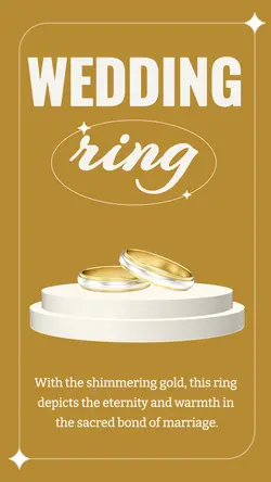 Fashion Industry - Jewelry Wedding Ring 