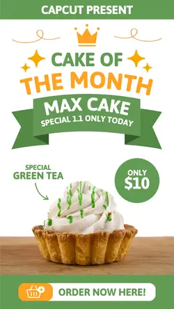 Food Cake Instastory Promotion 