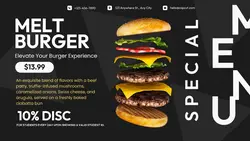 Food Special Menu Twitter Post