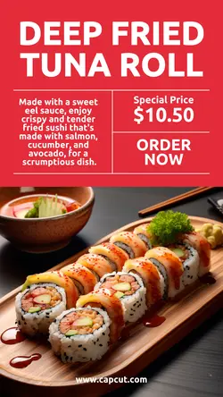 Food Sushi Display Instagram Story