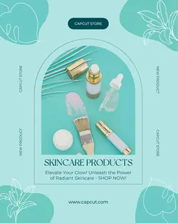 Skincare Product Display IG