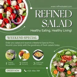 Food and Beverage Display Promotion Instagram Feed