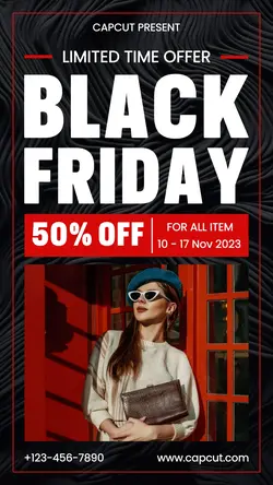 Black Friday Discount Instagram Story