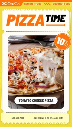 Food & Beverage Pizza Promotion