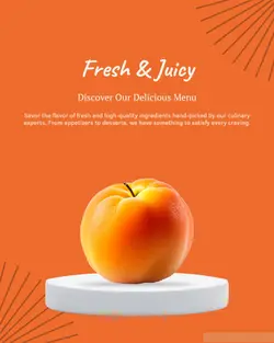 Foods & Beverage Menu